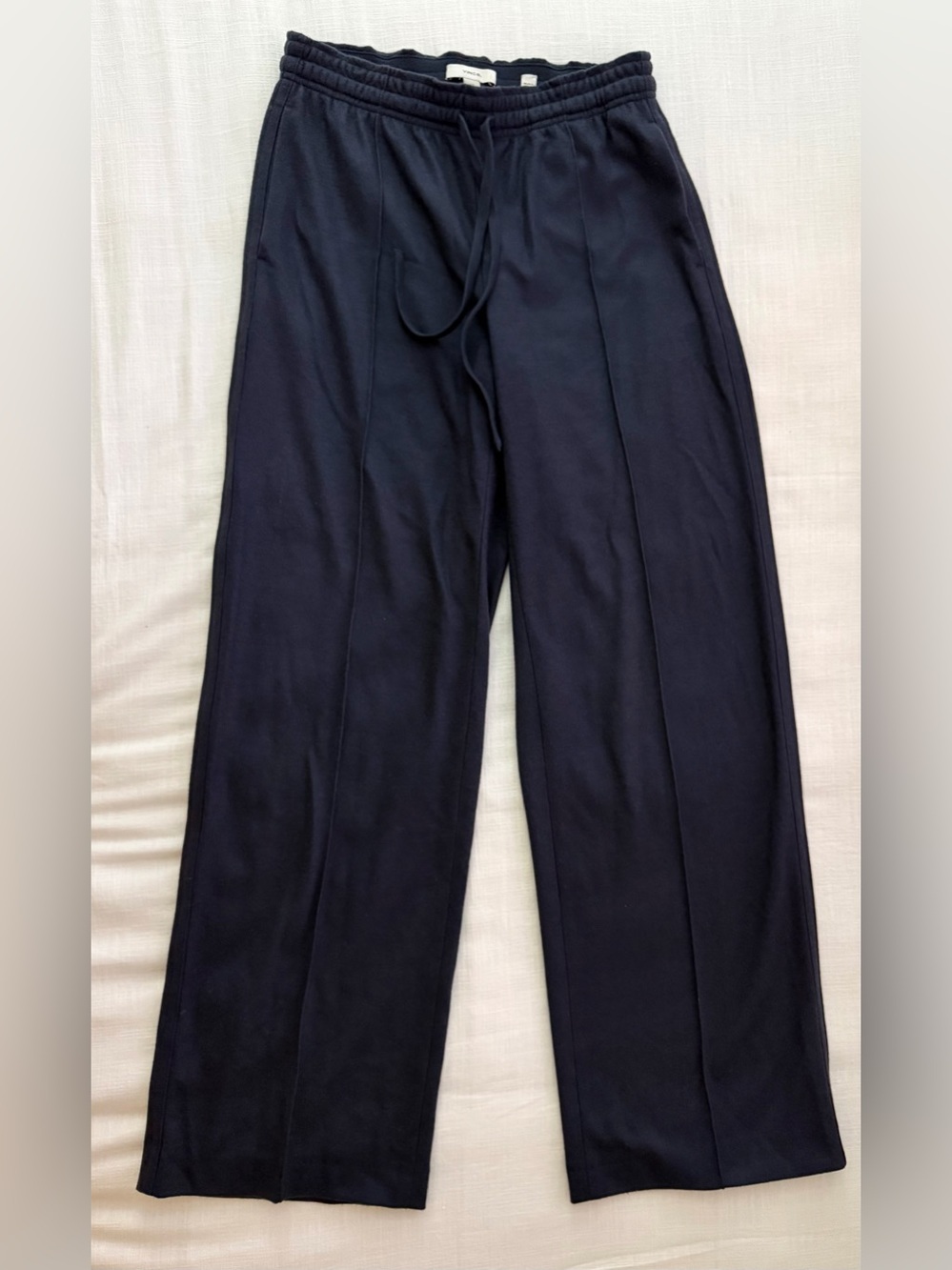 Vince Wool Blend Drawstring Pull On Pants Tide Stone NWOT Size S - Picture 5 of 7